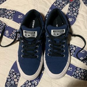 Navy Blue Converse